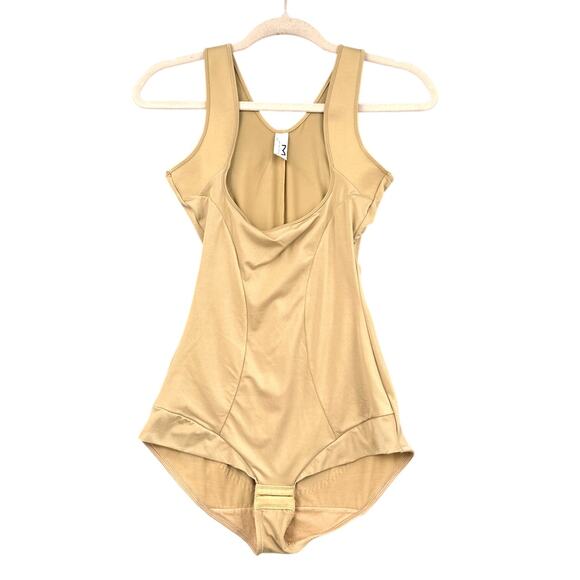 Maidenform Beige Sweet Nothings Shaping Compression Modern Bodysuit Large - Picture 1 of 6